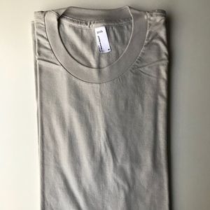 Fine jersey crew neck